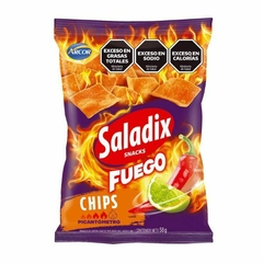 Snack Saladix Chips Fuego x 60 grs.