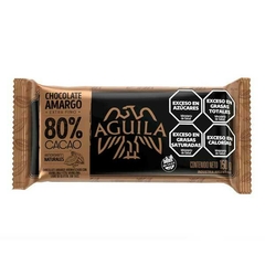Chocolate en barra Águila x 150Gr Chocolate Semi-Amargo 80%