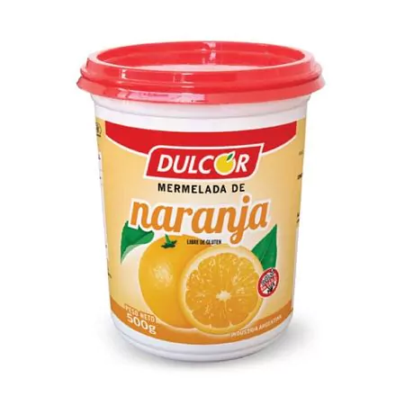 Mermeladas Dulcor x 500 grs Naranja