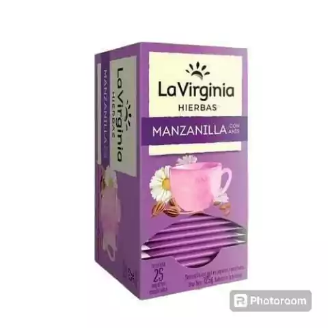 Té La Virginia Manzanilla con Anis 25 saq