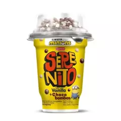 Postre Serenito Vainilla + Choco Bombas x120g.