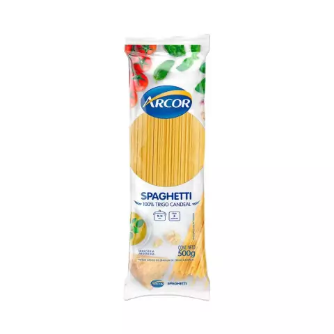 Fideos Spaghetti Arcor x500 grs
