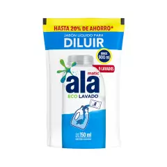 Jabón Liquido para Ropa Ala para Diluir x 150ml.