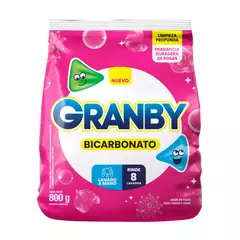 Jabón En Polvo Granby Rosas x 800 gr