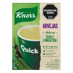 Knorr Sopa Quick Arvejas 5 sobres