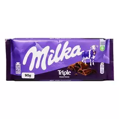 Chocolate Milka x90Gr Triple Cocoa
