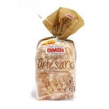 Pan Lactal Bimbo Artesano x400grs.