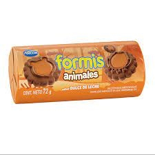 Masitas Formis Dulce de Leche x72g.