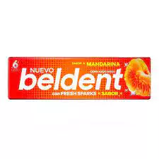 Chicles Beldent Mandarina