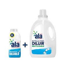 Jabón Liquido para Ropa Ala para Diluir x 500ml. mas Bidón