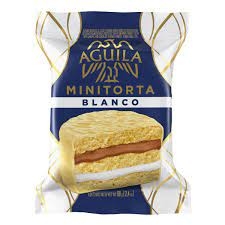 Alfajor Águila Mini Torta Blanco x60g.
