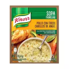 Knorr Sopa Instantánea Pollo con Cabellos de Angel