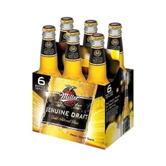 Cerveza Miller x 330 cc Pack x6