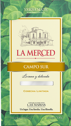 Yerba La Merced Campo Sur x 500 grs .