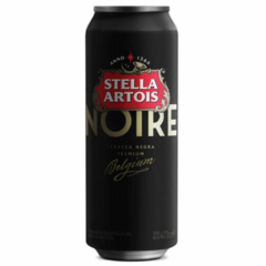 Cerveza Stella Artois Noire En Lata x 473 cc
