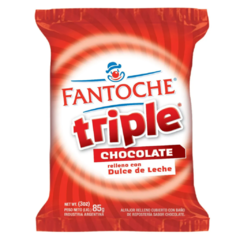 Alfajor Fantoche Triple Negro x 85gr