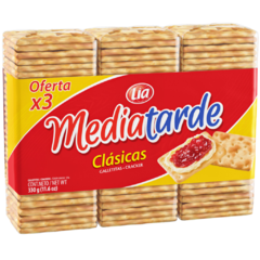 Galletitas Mediatarde Clasicas Tripack x 330 gr