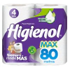 Papel Higienico Higienol Max x 80 mts