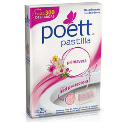 Pastilla para Inodoro Poet Primavera x 25 gr