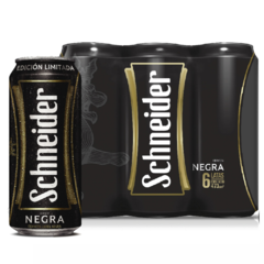 Cerveza Negra Schneider x 473 cc Pack x 6 u