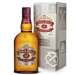 Whisky Chivas Regal 12 Años x 750cc