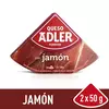 Queso Adler x100gr. Jamon
