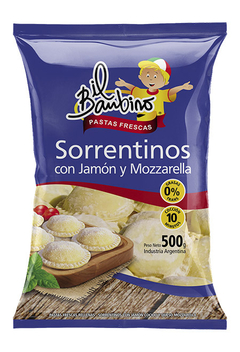 Sorrentinos Il Bambino x 500 grs Jamon y Mozzarella