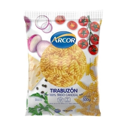 Fideos Tirabuzon Arcor x500 grs