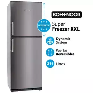 HELADERA KOHINOOR KFA-3494/7 ACERO