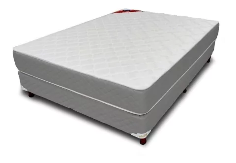 Sommier Piero Foam 2 Plazas 190x140cm Gris