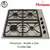 ANAFE FLORENCIA FLOR 6748I INOX FUNDICIÓN - comprar online