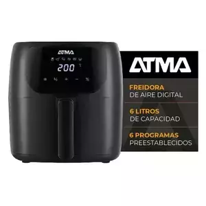 FREIDORA ATMA FR60ARBP BLACK 6.5L