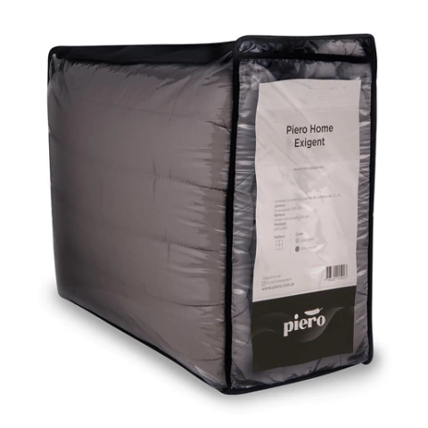 FRAZADA PIERO HOME EXIGENT 240X220 GRIS - comprar online