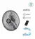 VENTILADOR LILIANA VWC2016 20" PARED C/C en internet