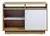 MESA DE TV RICCHEZZE 1.00 MESINA ROBLE/BLANCO