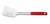 ESPATULA BRINOX 2224/307 33CM ROJO