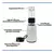 LICUADORA WHITENBLACK LWB14 350W en internet