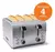 TOSTADORA PEABODY PE-T8520 4 BAHIA