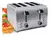 TOSTADORA PEABODY PE-T8520 4 BAHIA - tienda online