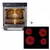 COMBO VONDOM HORNO ELEC + ANAFE VITRO 4H - comprar online