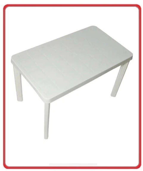 MESA PLASTICA BALI GARDEN LIFE 1.20×0.75mts