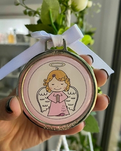 CUNERO ANGELITO ROSA ( METAL)