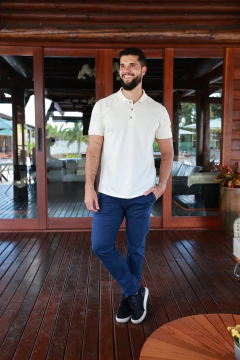 Camisa Gola Polo Masculina Off 2037 na internet