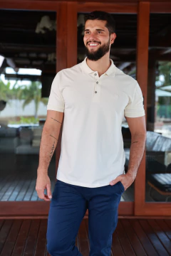 Camisa Gola Polo Masculina Off 2037 - comprar online