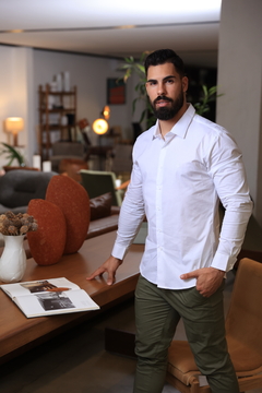 Camisa Manga Longa Tric El Branca 3230