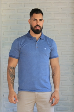 Camisa Gola Polo Boul Azul 2429