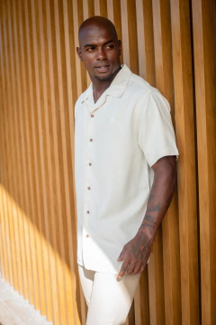 Camisa Manga Curta Masculina em Linho 4254 - Mr.Polo