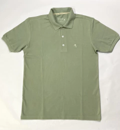 Camisa Polo Básica Piquet Verde Jardim Sec 0010 - comprar online