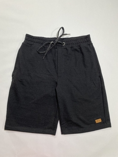 Bermuda Moletom Preto 7276