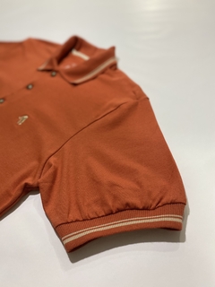 Camisa Gola Polo Confort Laranja 2488 na internet